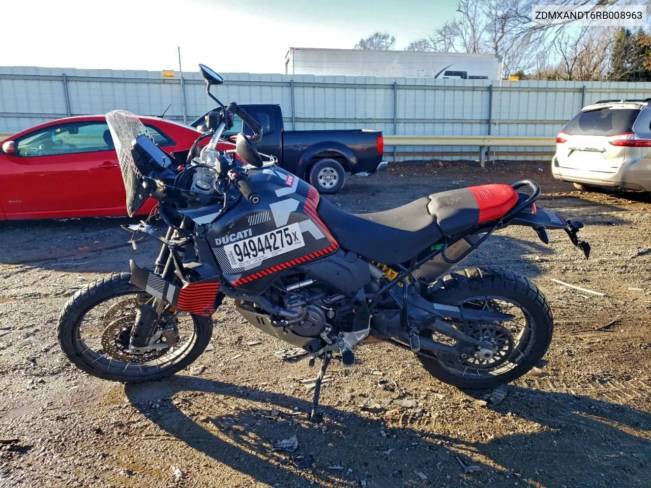 2024 Ducati Desert X VIN: ZDMXANDT6RB008963 Lot: 94944275