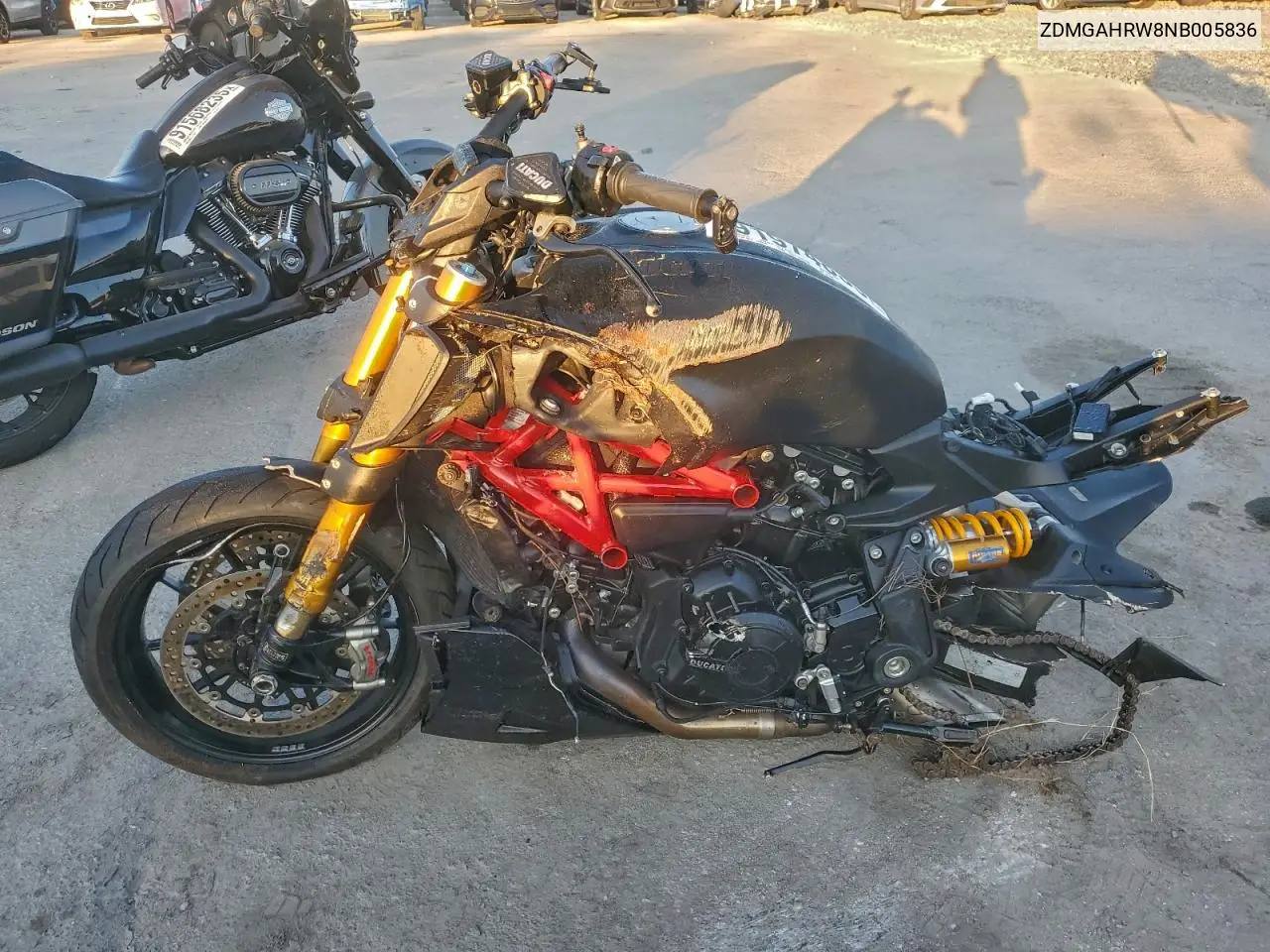 ZDMGAHRW8NB005836 2022 Ducati Diavel 1260 S