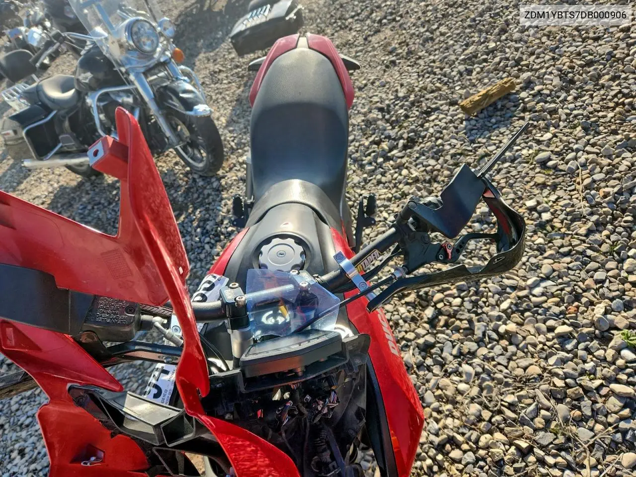 2013 Ducati Hypermotard Hyperstrada VIN: ZDM1YBTS7DB000906 Lot: 94738465