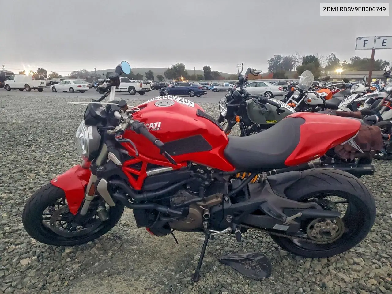 ZDM1RBSV9FB006749 2015 Ducati Monster 1200 S