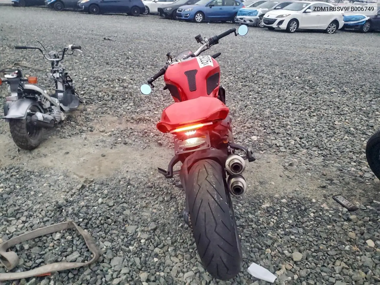 ZDM1RBSV9FB006749 2015 Ducati Monster 1200 S