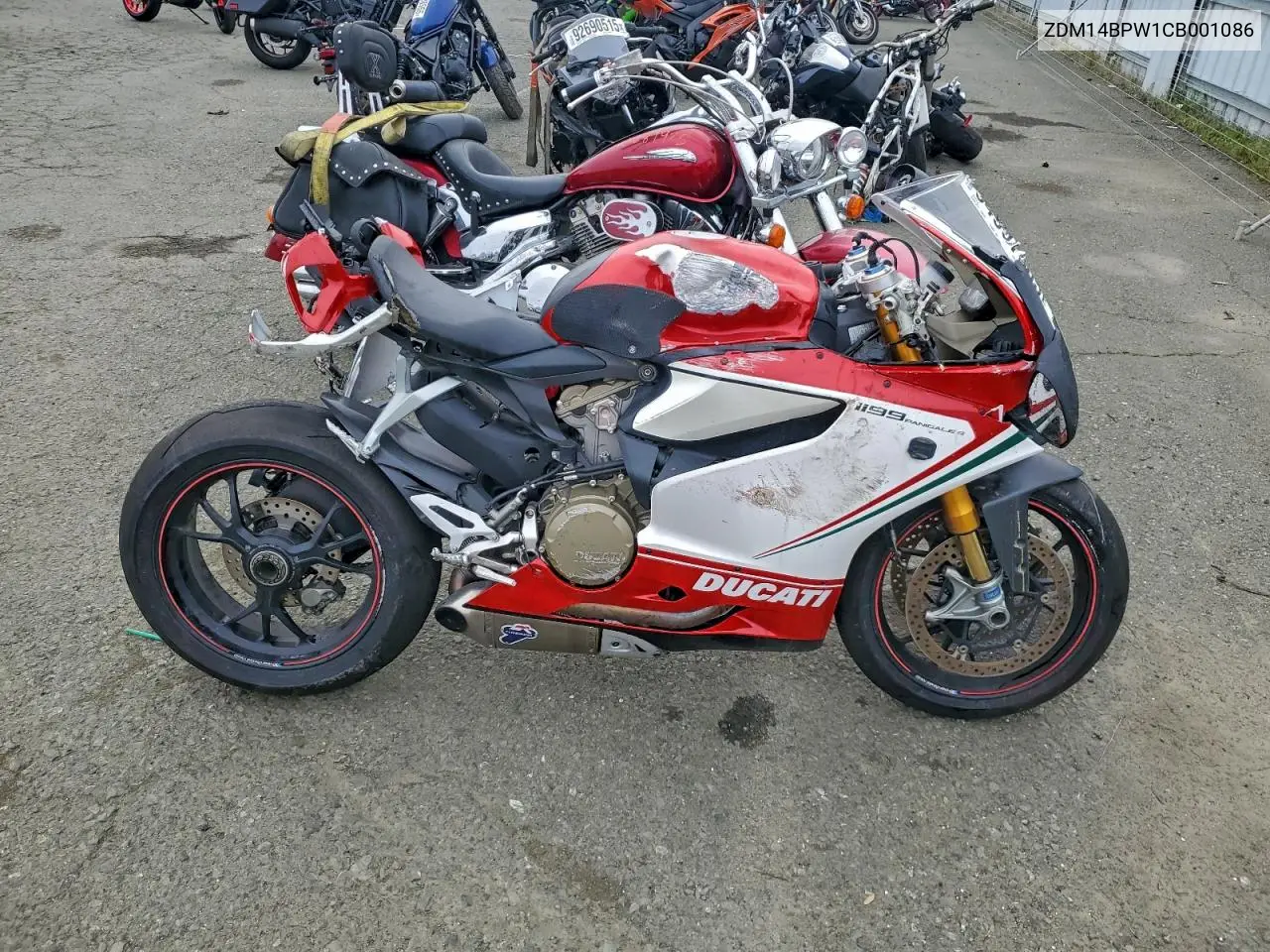 2012 Ducati Superbike 1199 Panigale VIN: ZDM14BPW1CB001086 Lot: 94997505