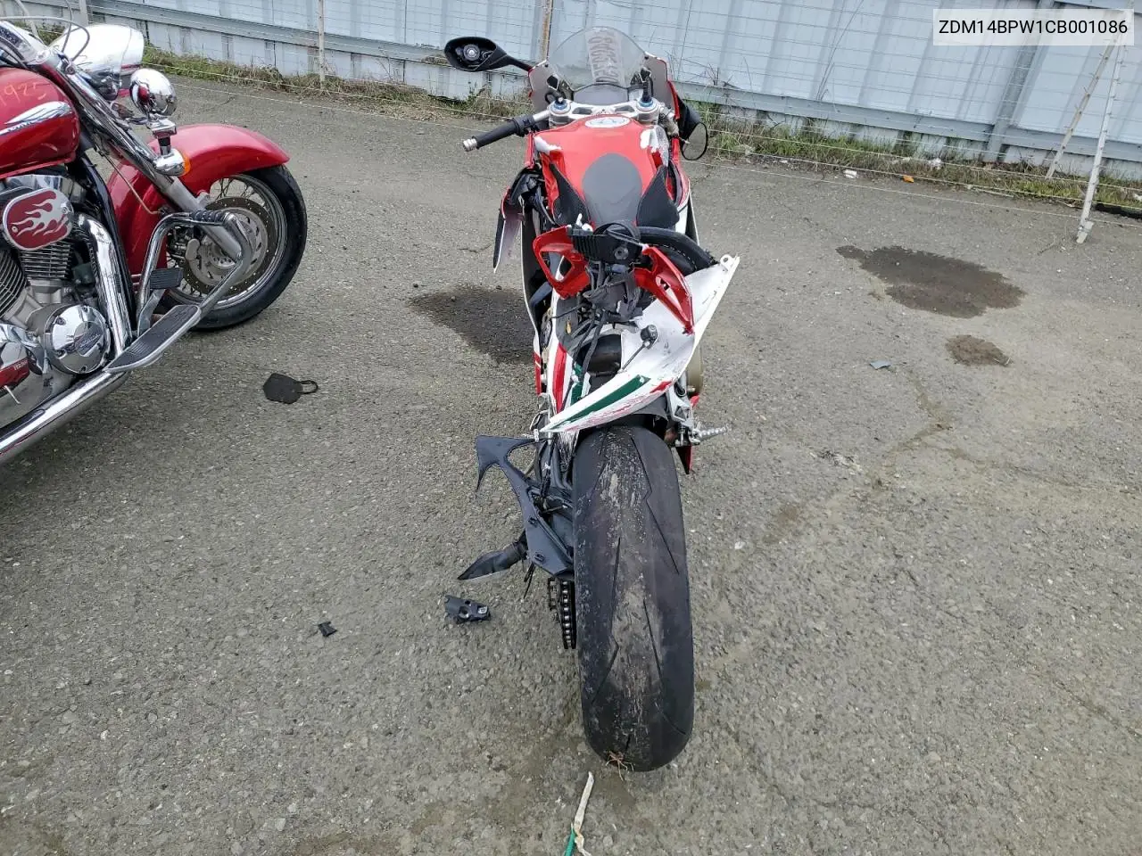 2012 Ducati Superbike 1199 Panigale VIN: ZDM14BPW1CB001086 Lot: 94997505