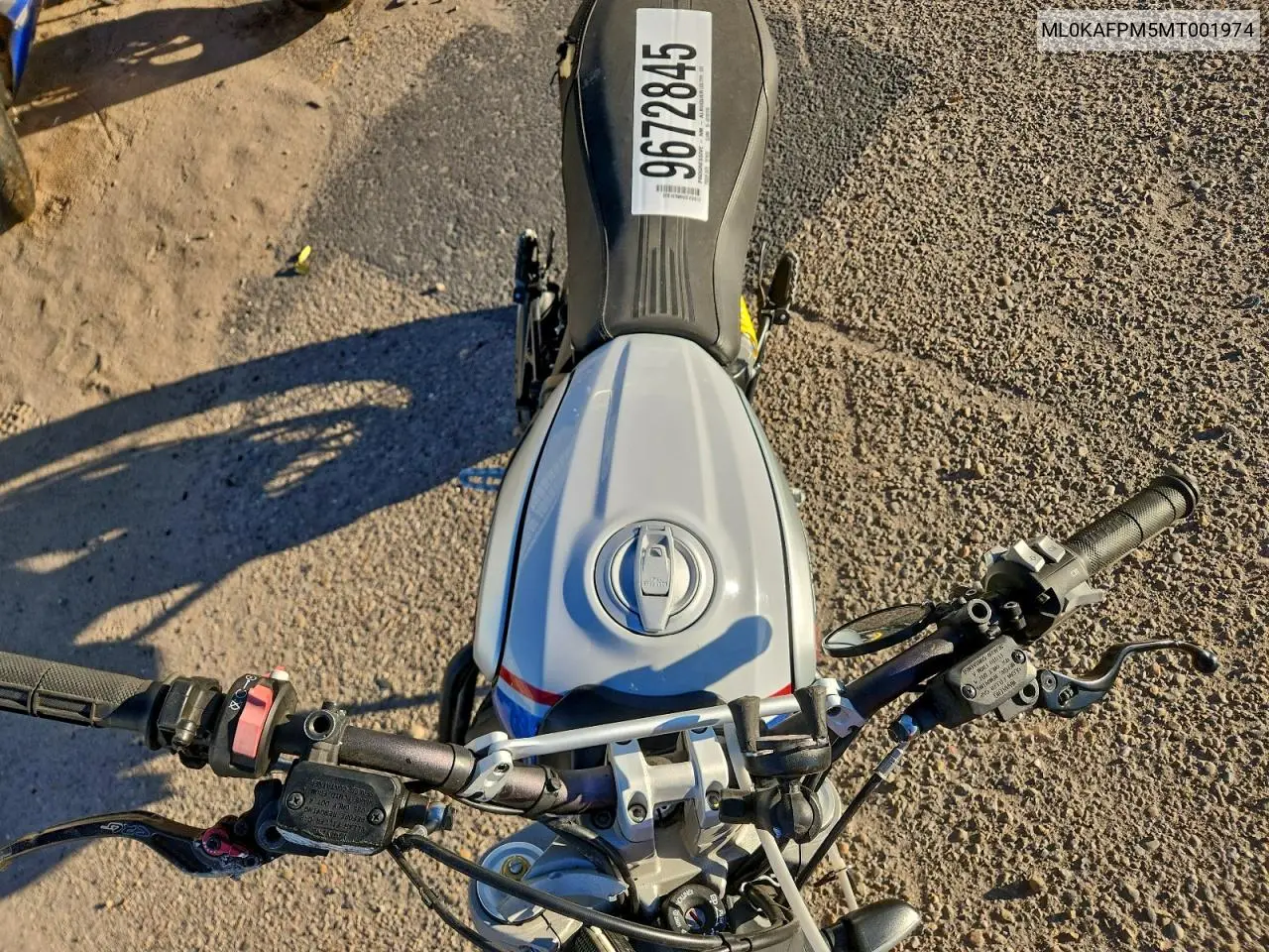 2021 Ducati Scrambler Desert Sled VIN: ML0KAFPM5MT001974 Lot: 96728455