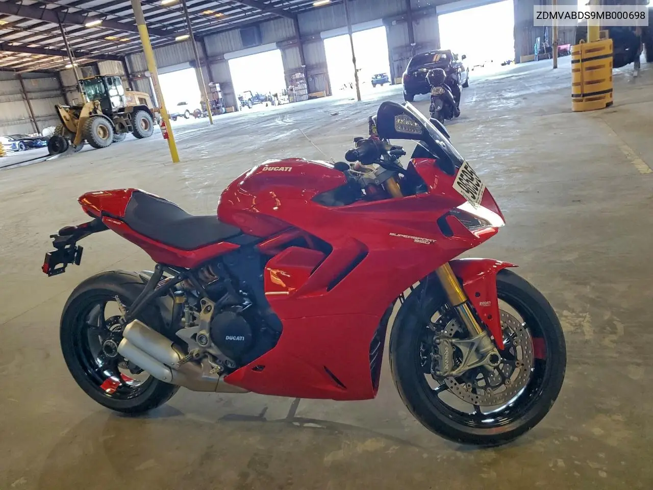 ZDMVABDS9MB000698 2021 Ducati Supersport
