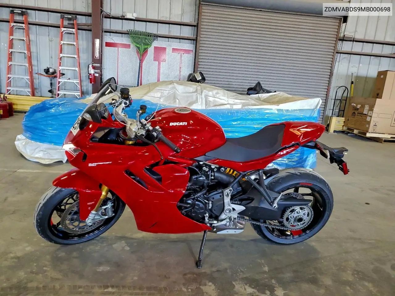 ZDMVABDS9MB000698 2021 Ducati Supersport