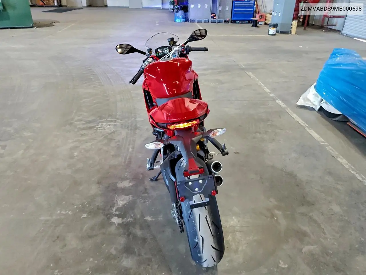 ZDMVABDS9MB000698 2021 Ducati Supersport
