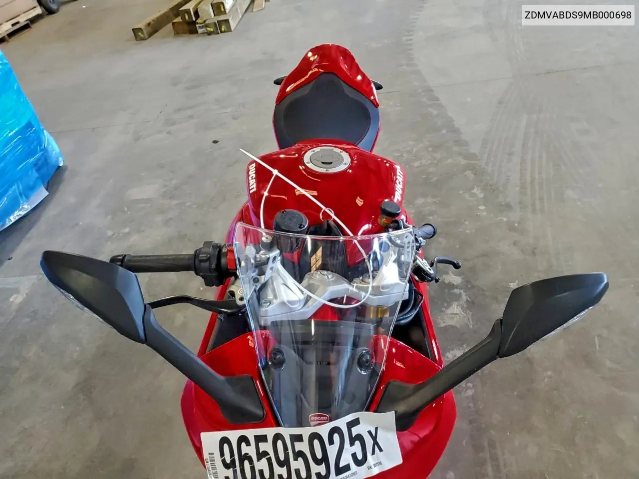 ZDMVABDS9MB000698 2021 Ducati Supersport