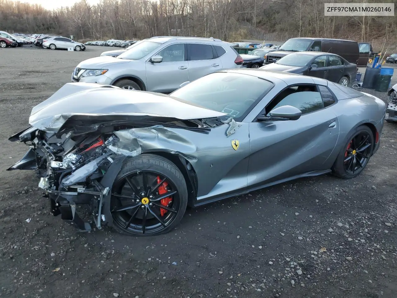 ZFF97CMA1M0260146 2021 Ferrari 812 Gts