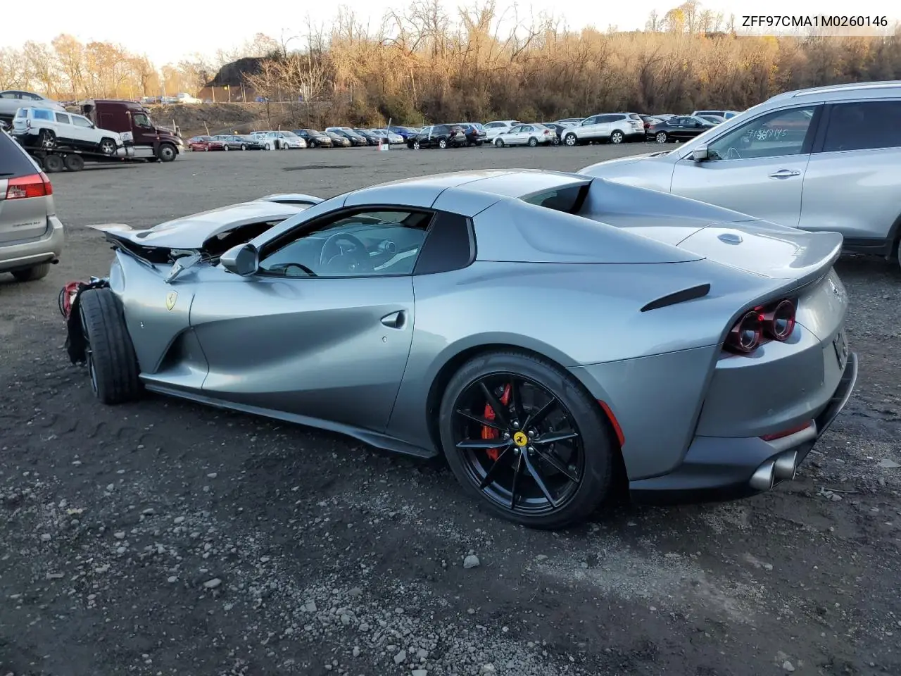 ZFF97CMA1M0260146 2021 Ferrari 812 Gts