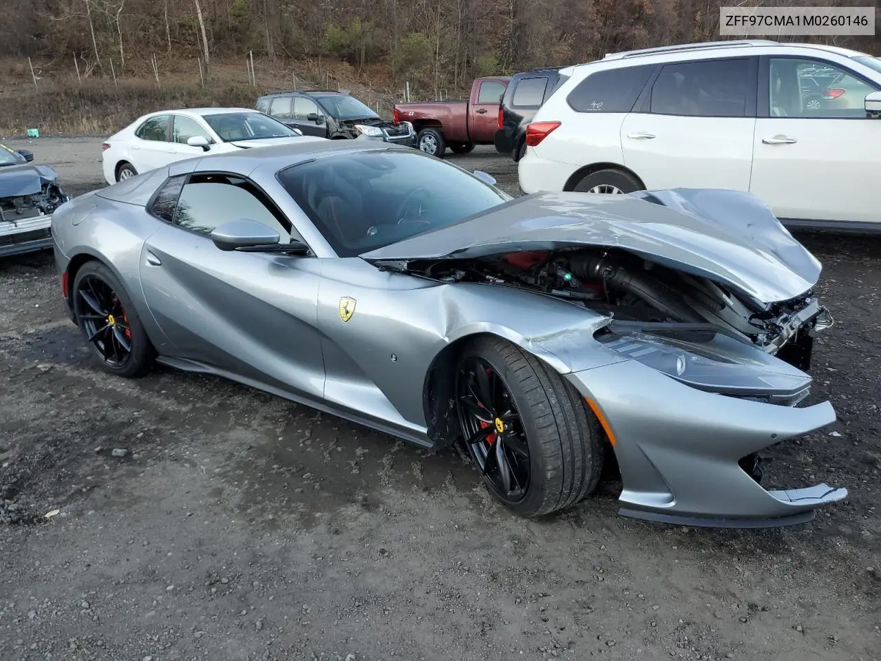 ZFF97CMA1M0260146 2021 Ferrari 812 Gts