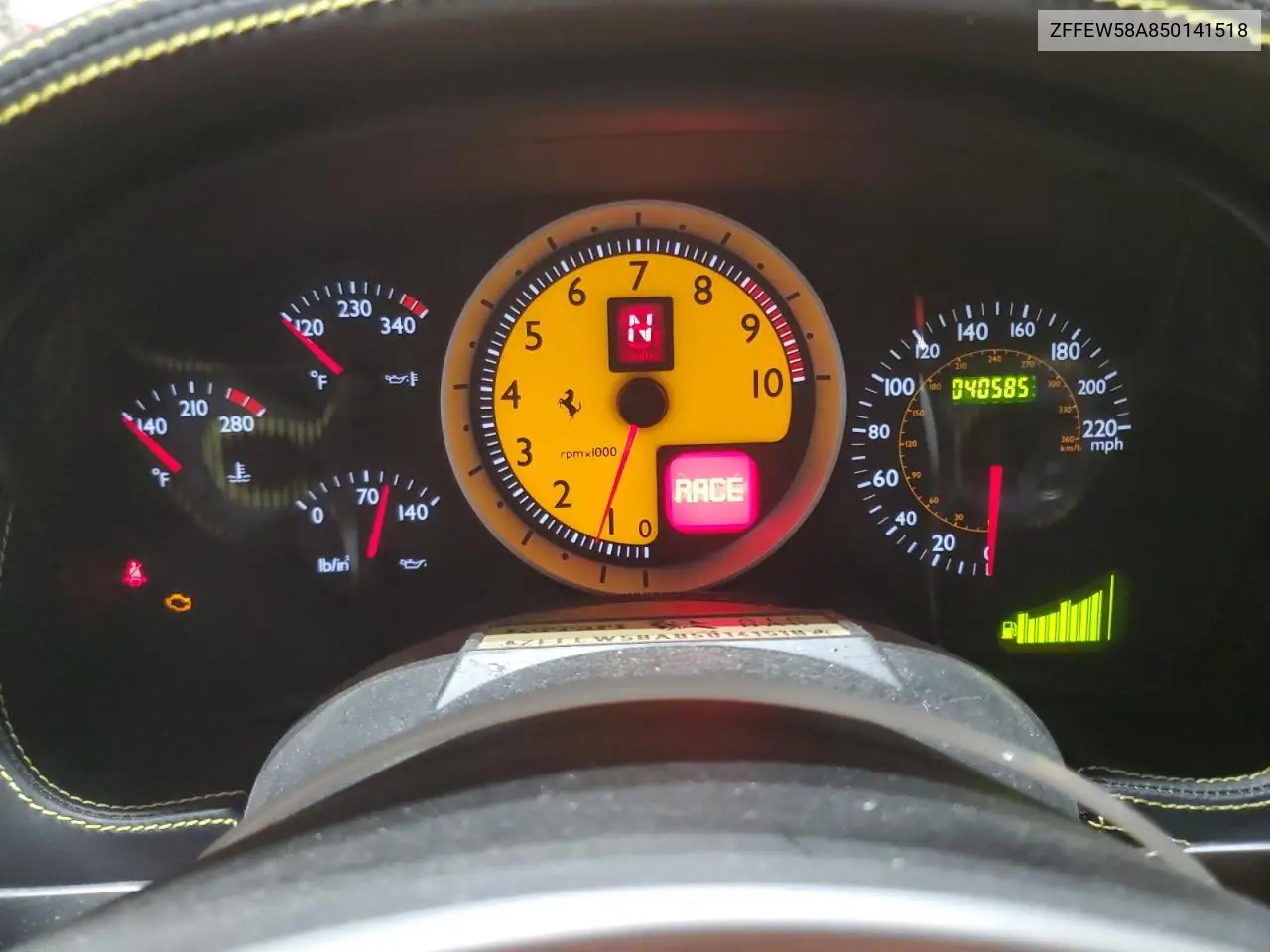 ZFFEW58A850141518 2005 Ferrari F430