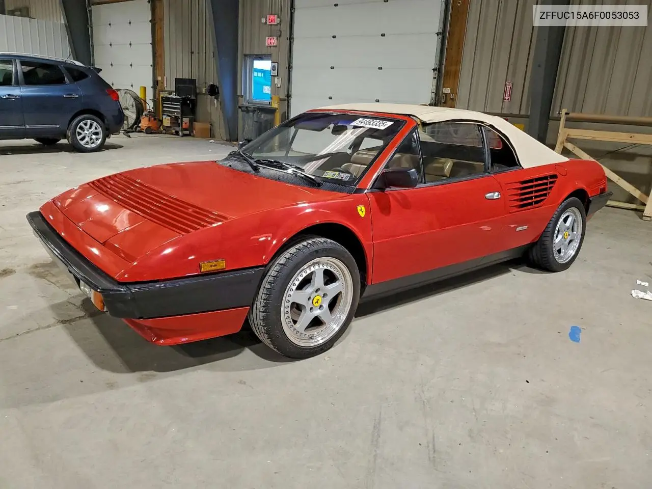 ZFFUC15A6F0053053 1985 Ferrari Mondial Cabriolet