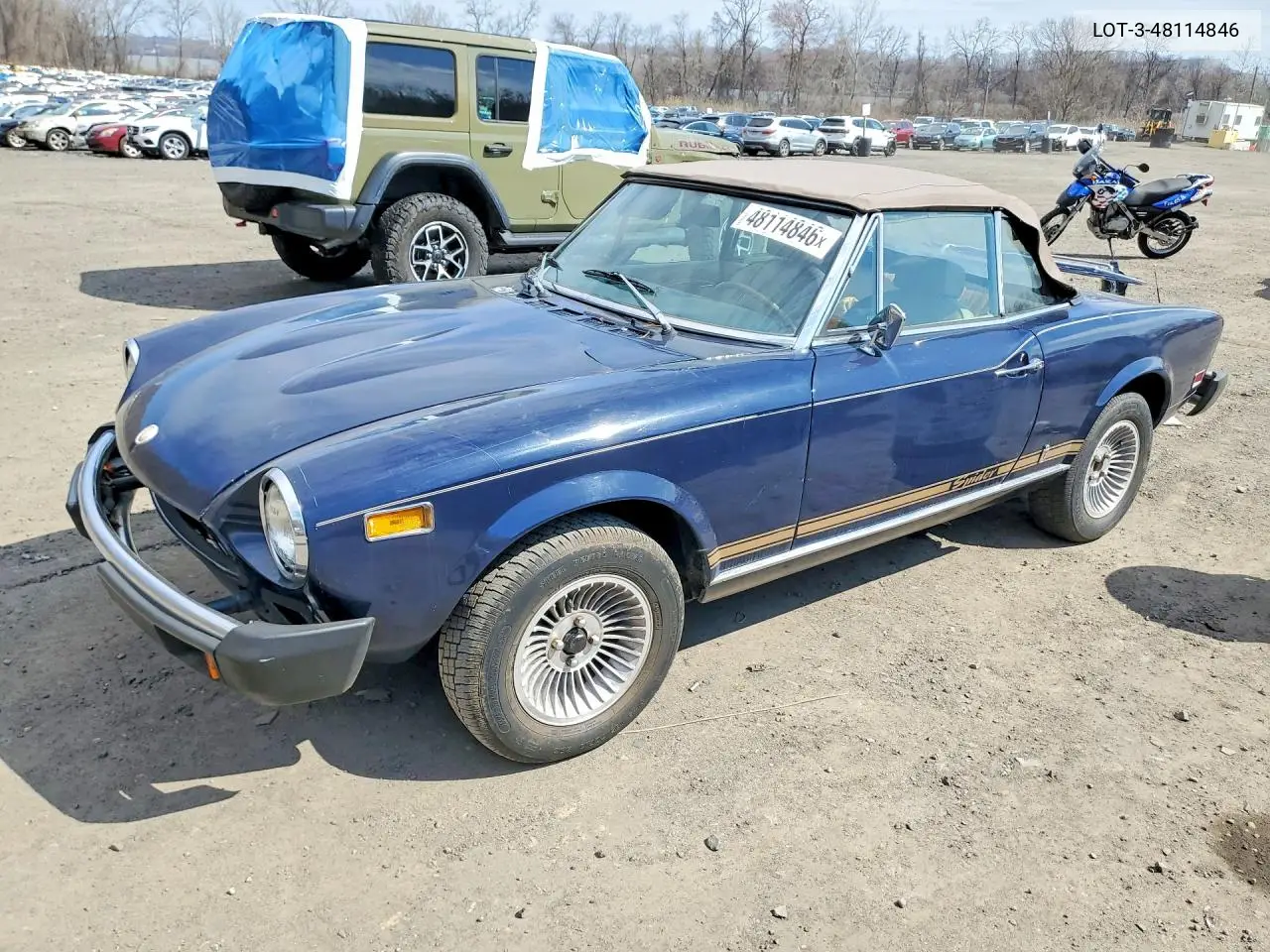 1977 Fiat 124 VIN: LOT-3-48114846 Lot: 48114846