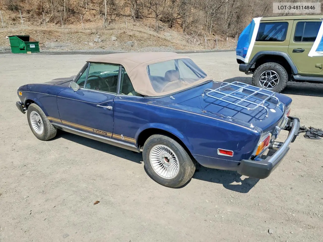 1977 Fiat 124 VIN: LOT-3-48114846 Lot: 48114846
