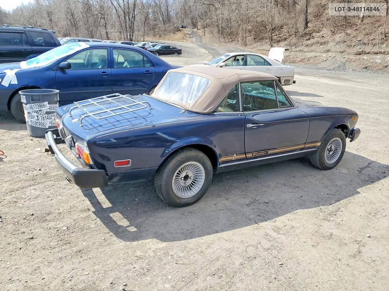 1977 Fiat 124 VIN: LOT-3-48114846 Lot: 48114846