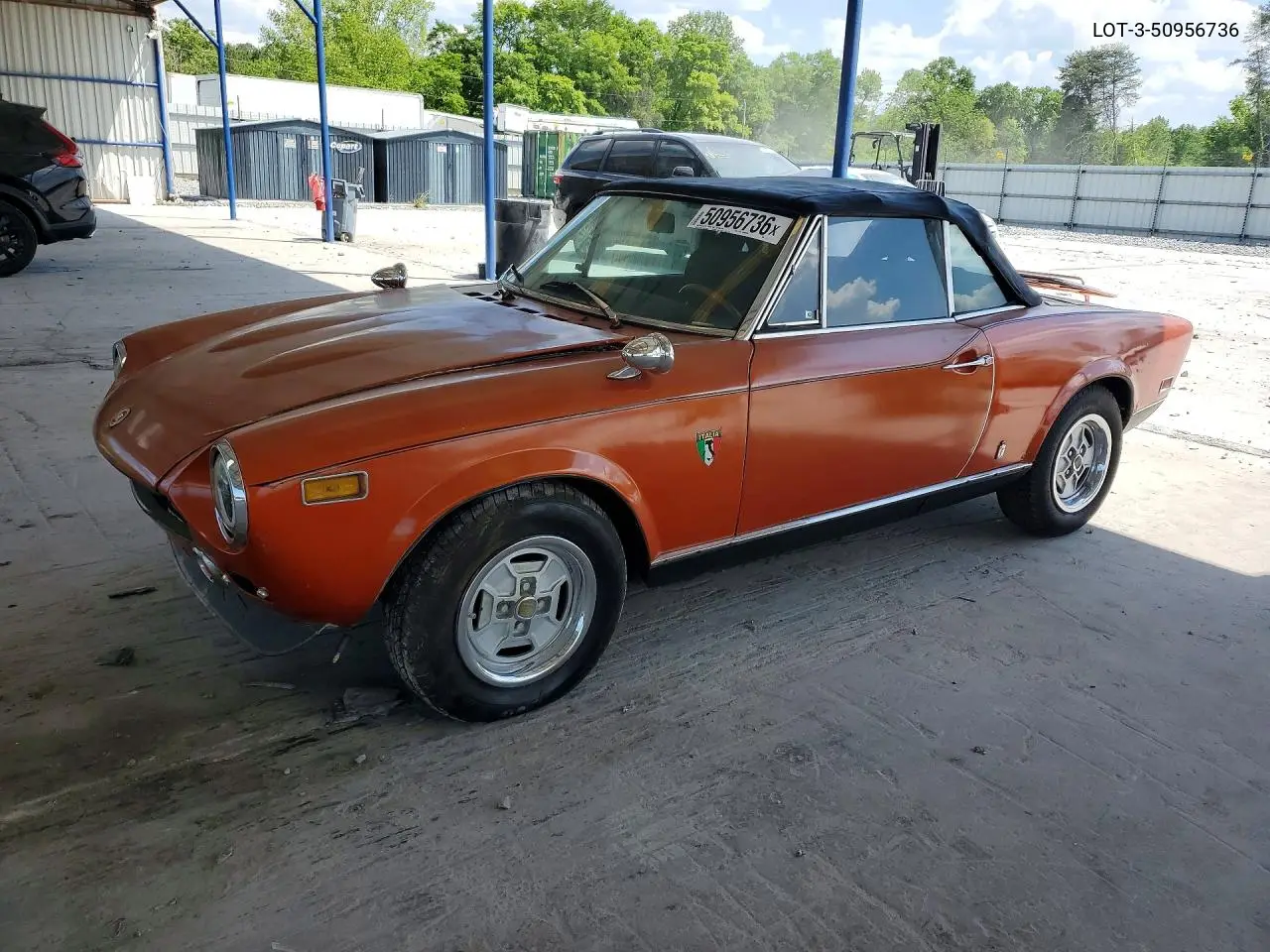 1978 Fiat 124 VIN: LOT-3-50956736 Lot: 50956736