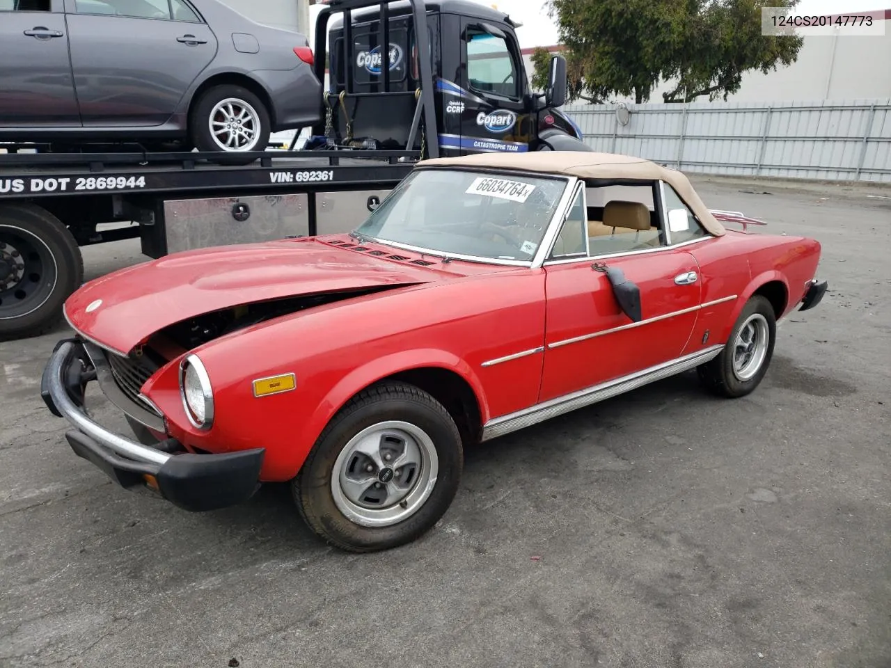 124CS20147773 1978 Fiat Spider