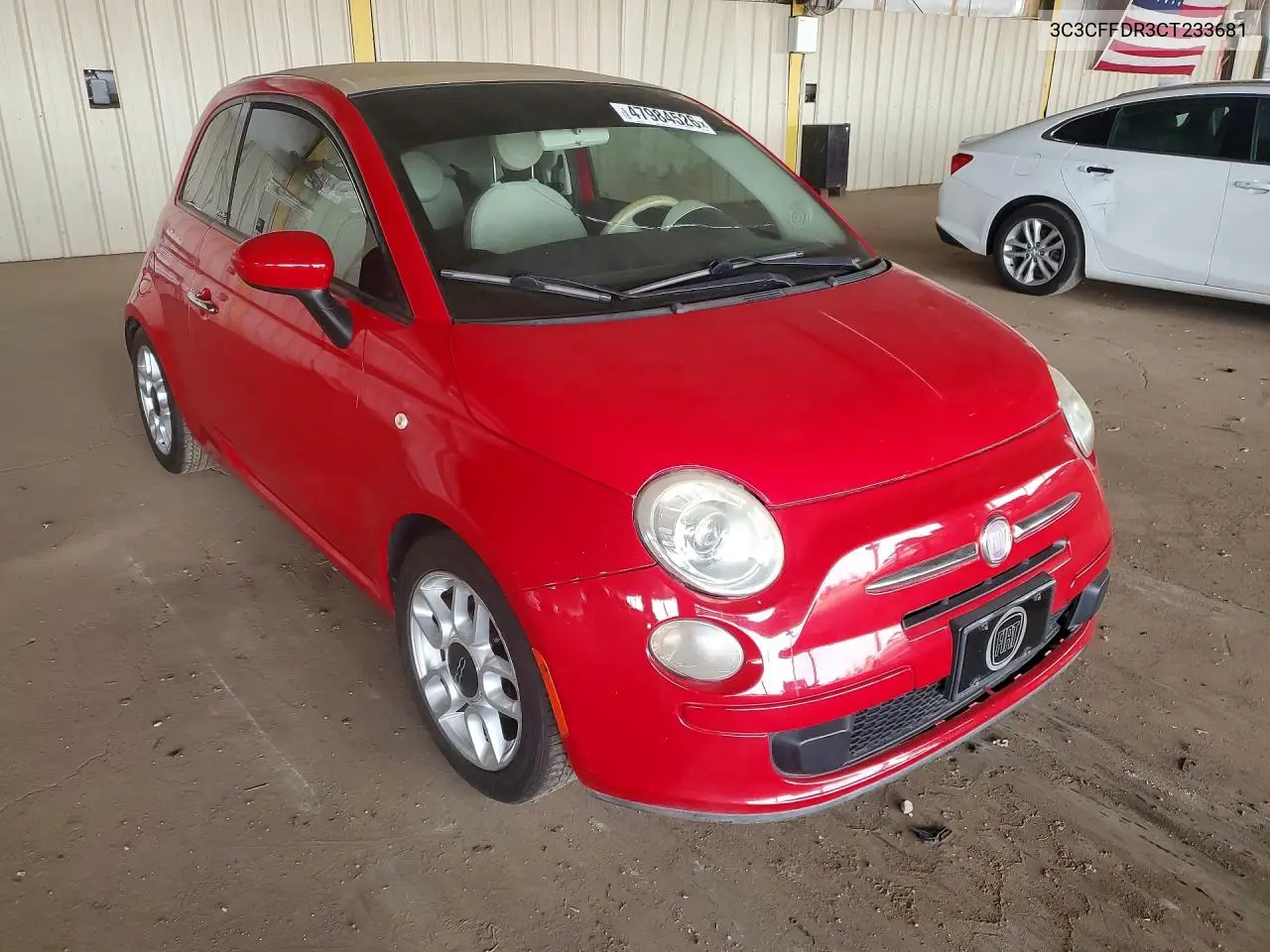 3C3CFFDR3CT233681 2012 Fiat 500 Pop
