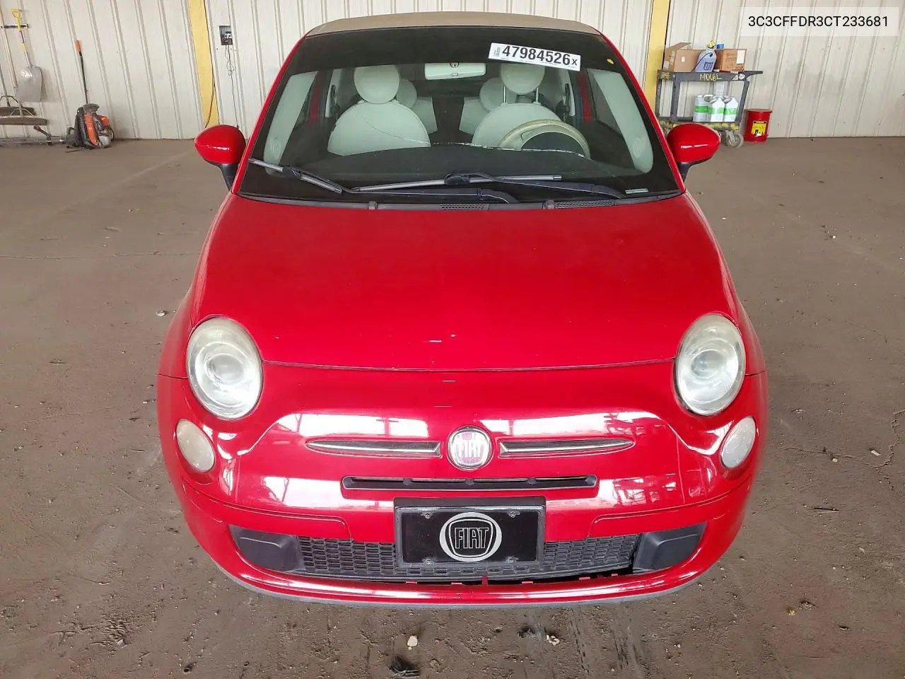3C3CFFDR3CT233681 2012 Fiat 500 Pop