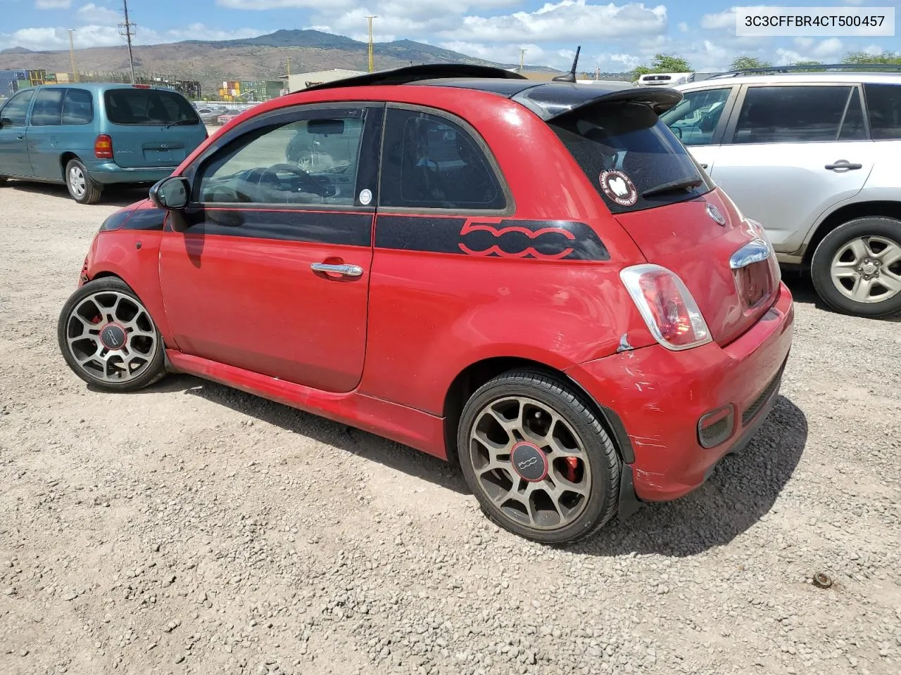 3C3CFFBR4CT500457 2012 Fiat 500 Sport