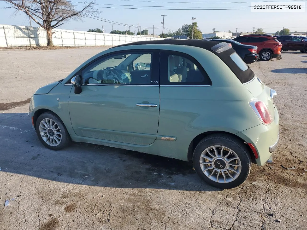 3C3CFFER5CT196518 2012 Fiat 500 Lounge