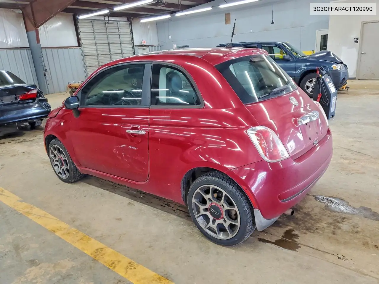 3C3CFFAR4CT120990 2012 Fiat 500 Pop