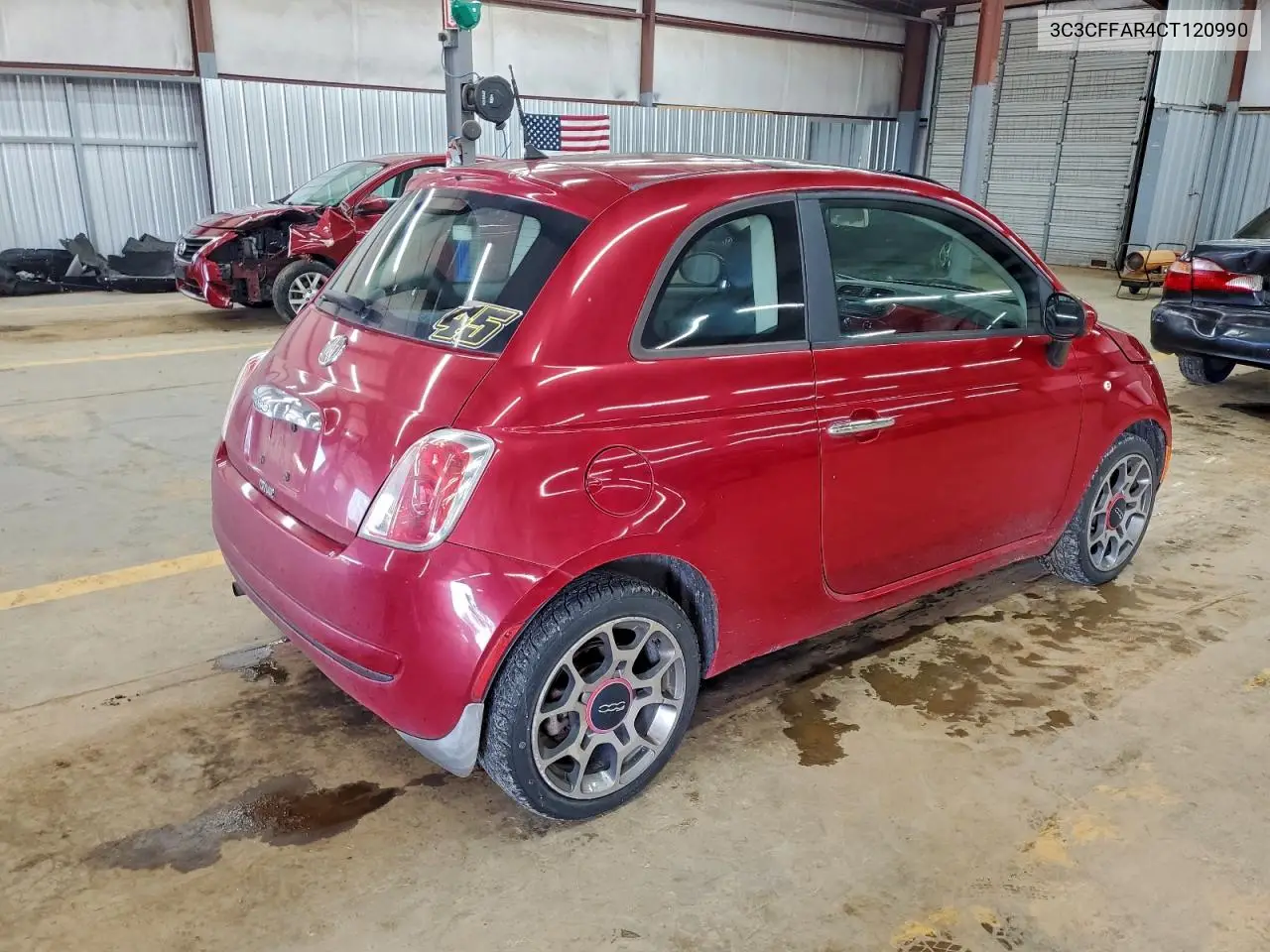 3C3CFFAR4CT120990 2012 Fiat 500 Pop