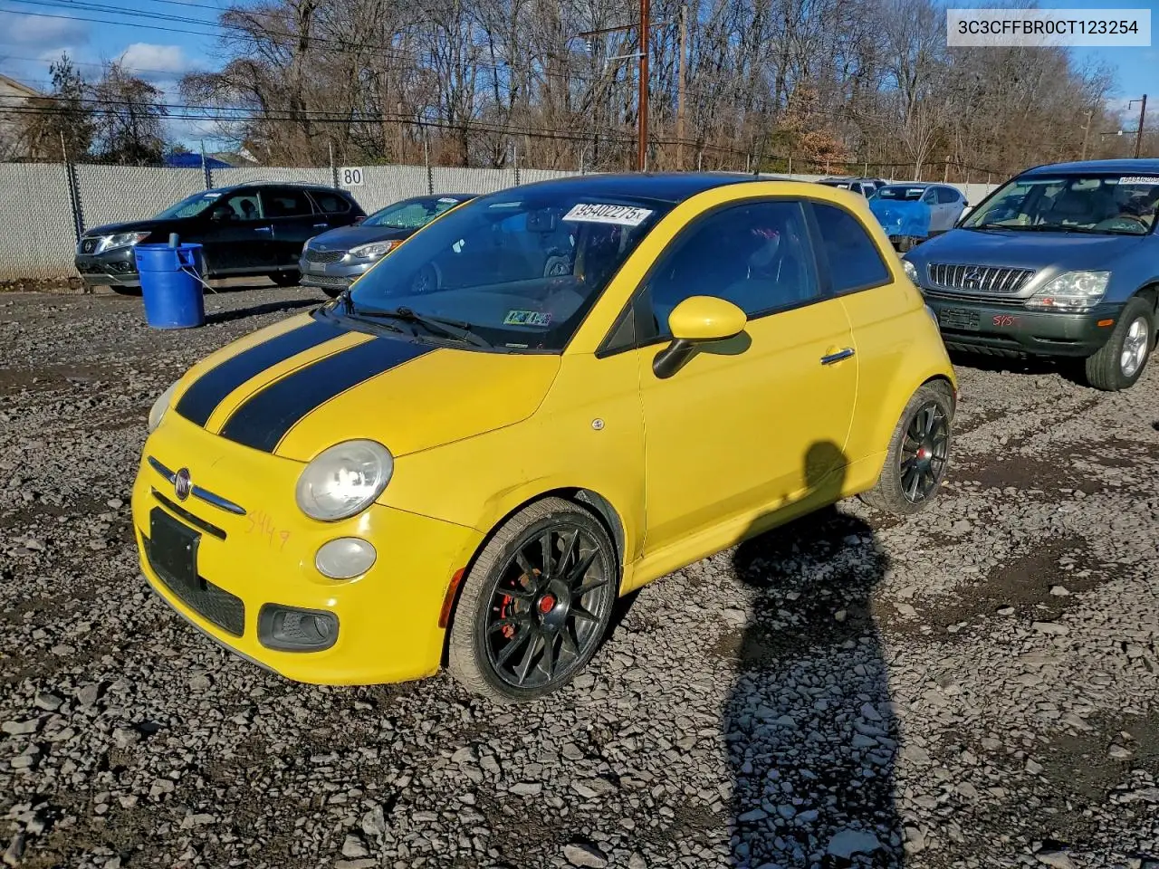 3C3CFFBR0CT123254 2012 Fiat 500 Sport