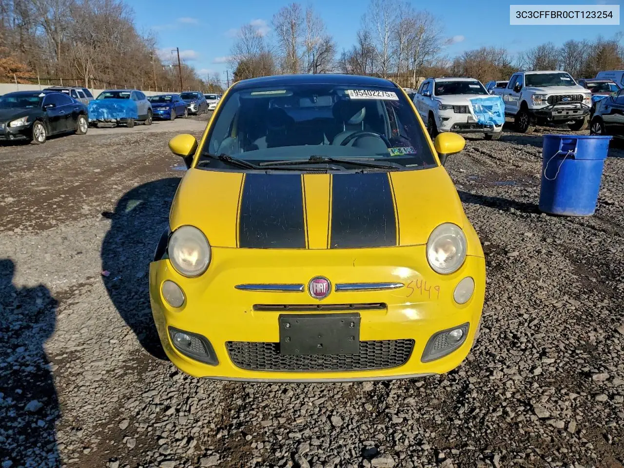 3C3CFFBR0CT123254 2012 Fiat 500 Sport