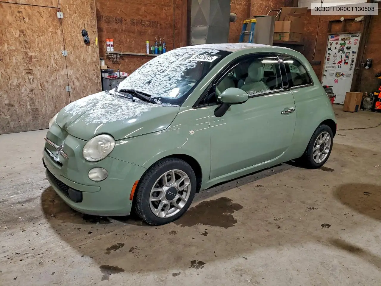 3C3CFFDR0CT130508 2012 Fiat 500 Pop