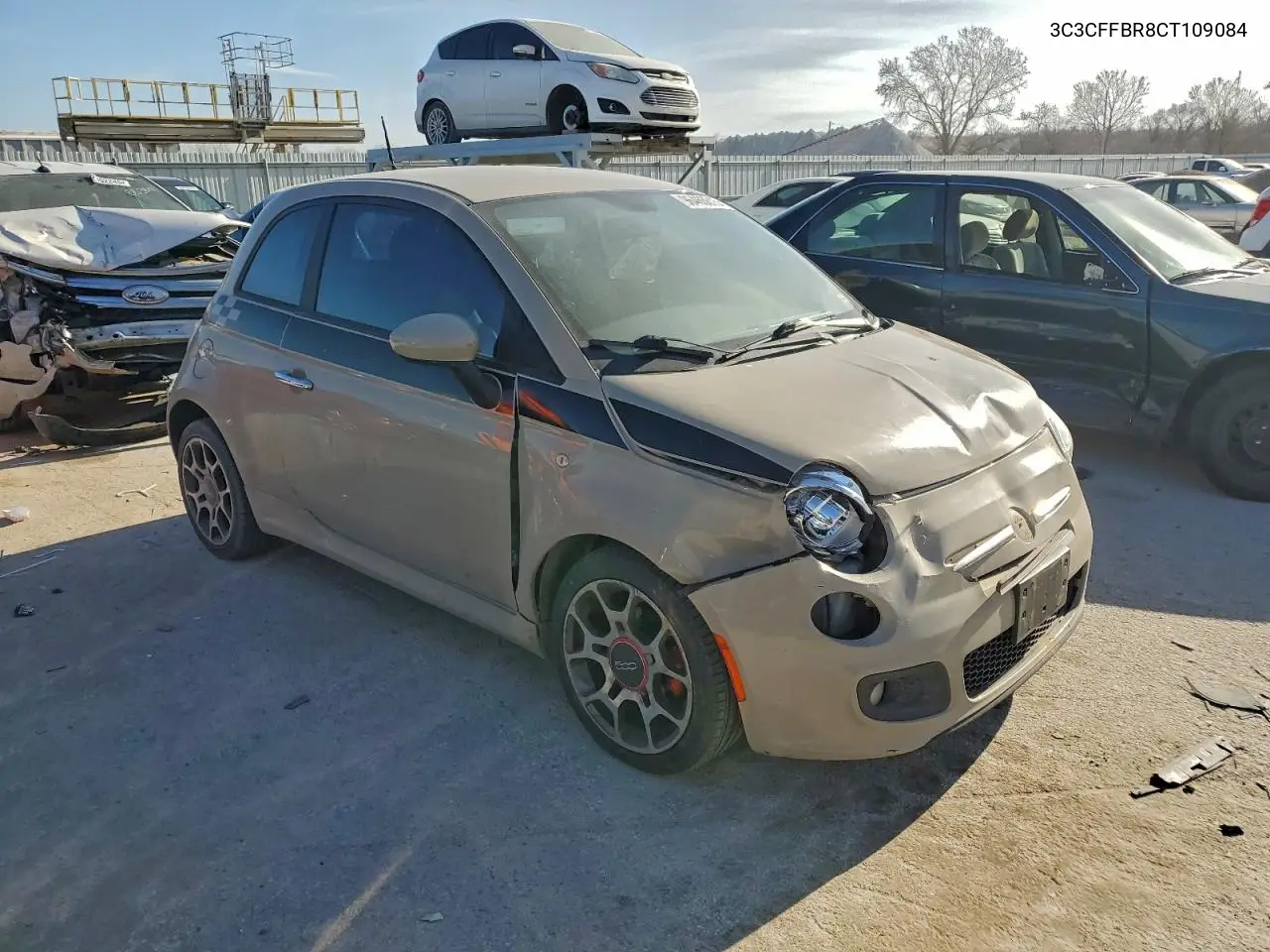 3C3CFFBR8CT109084 2012 Fiat 500 Sport