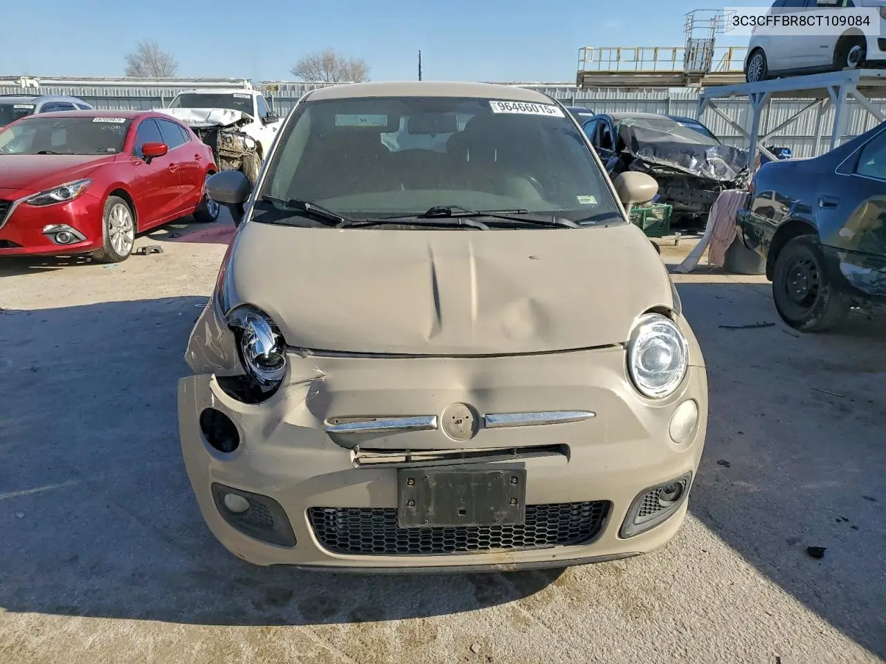 3C3CFFBR8CT109084 2012 Fiat 500 Sport