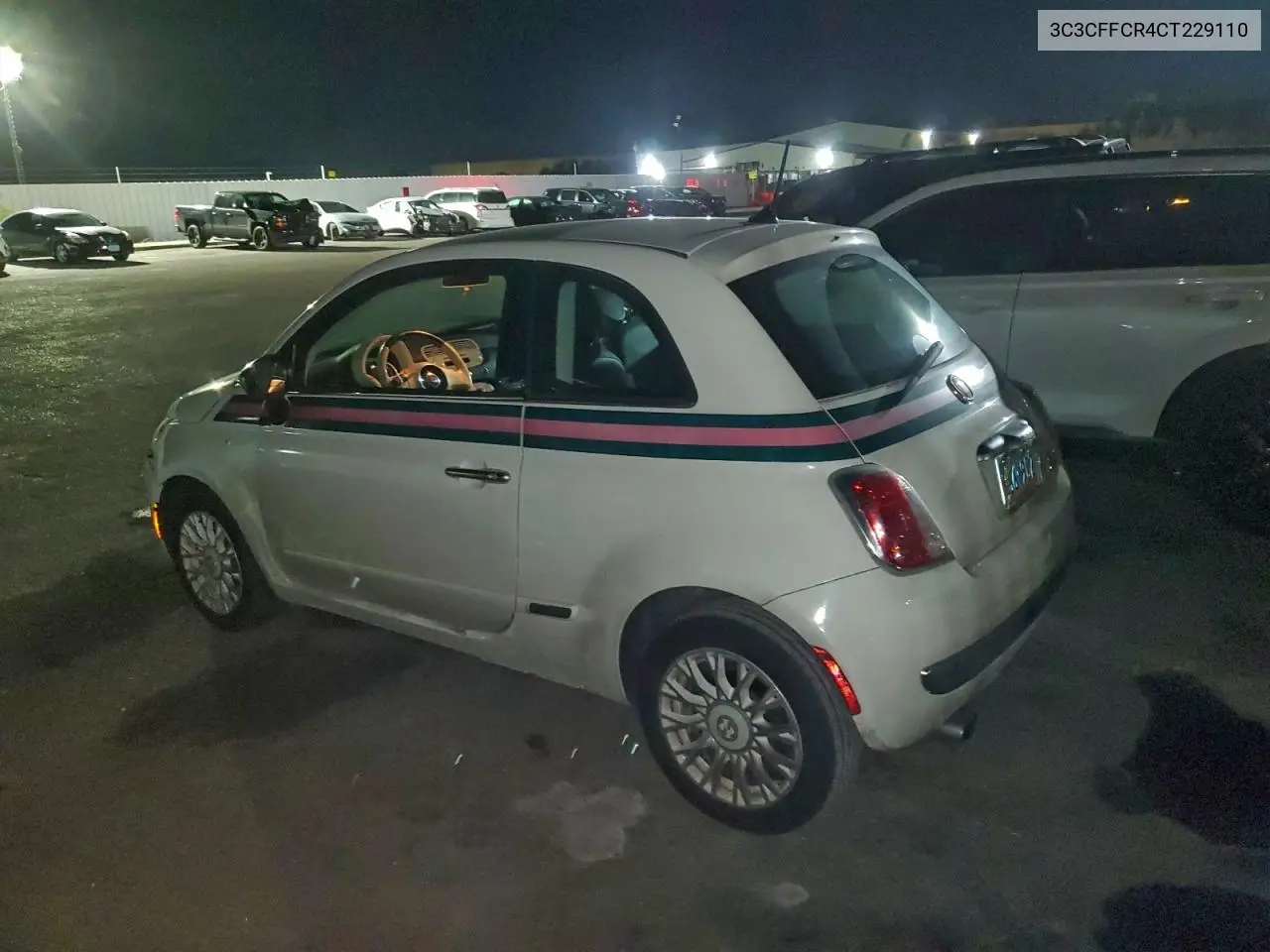 3C3CFFCR4CT229110 2012 Fiat 500 Lounge