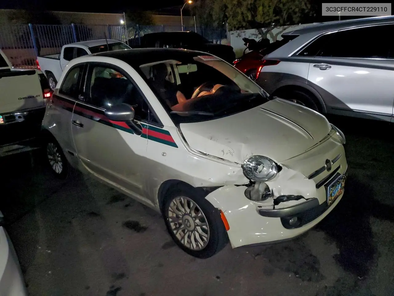 3C3CFFCR4CT229110 2012 Fiat 500 Lounge