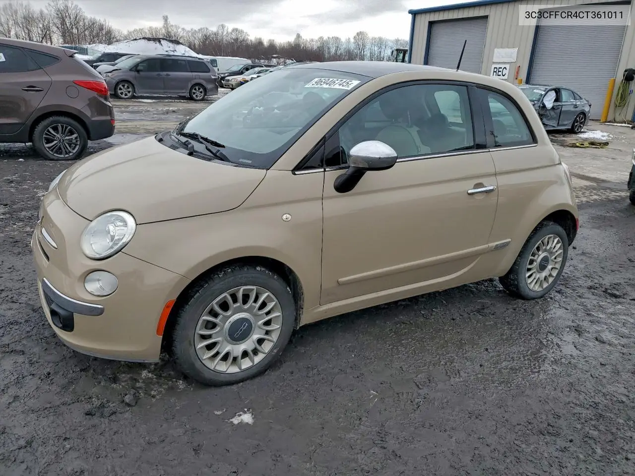 3C3CFFCR4CT361011 2012 Fiat 500 Lounge
