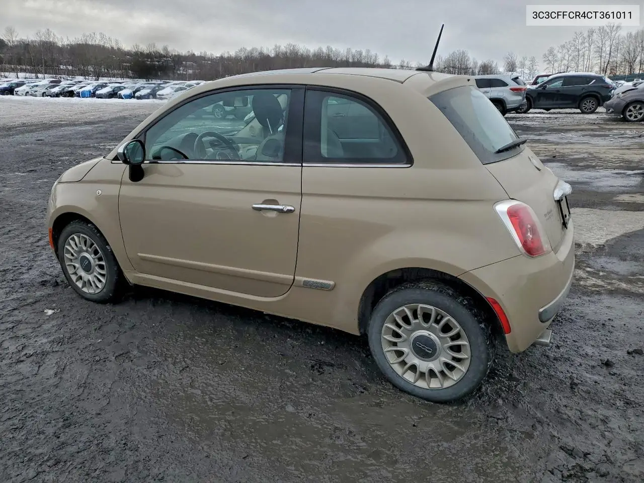 3C3CFFCR4CT361011 2012 Fiat 500 Lounge