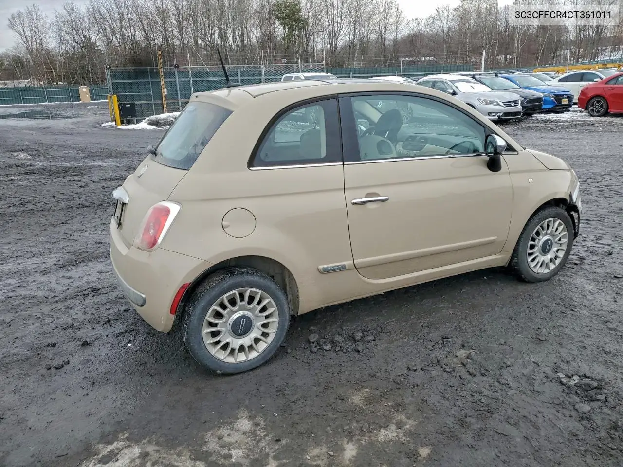 3C3CFFCR4CT361011 2012 Fiat 500 Lounge