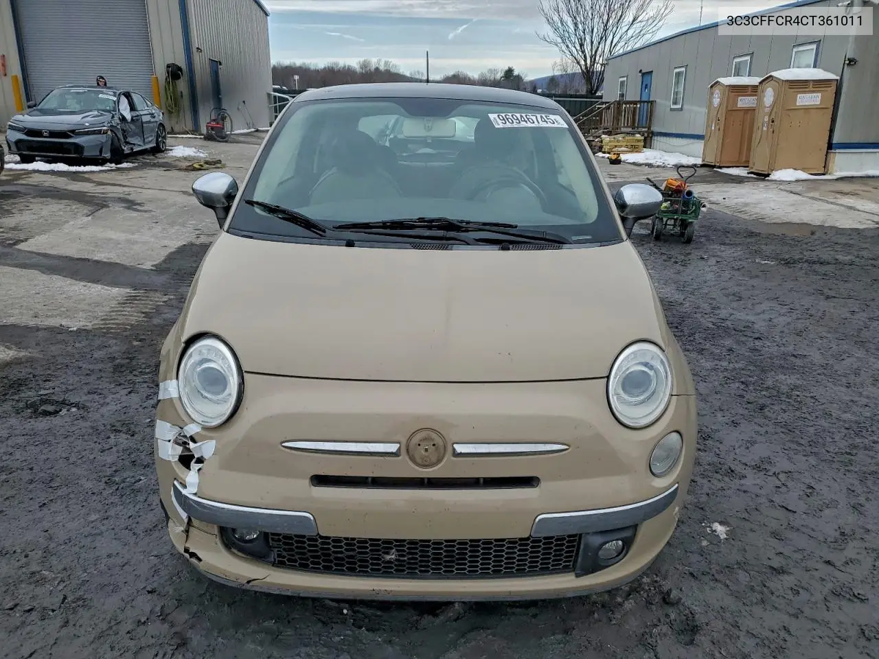 3C3CFFCR4CT361011 2012 Fiat 500 Lounge