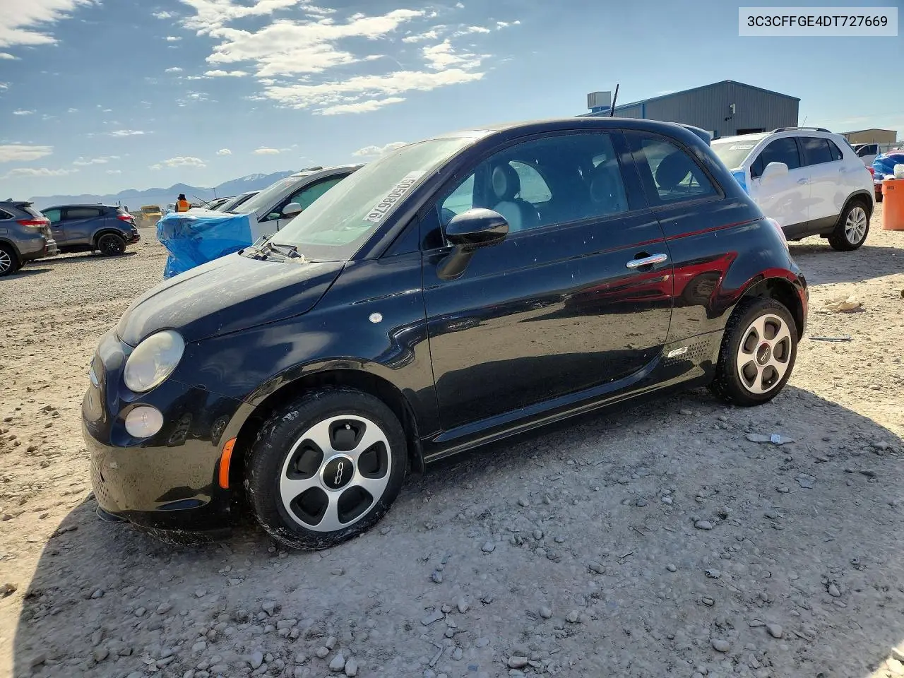 2013 Fiat 500 Electric VIN: 3C3CFFGE4DT727669 Lot: 50508676