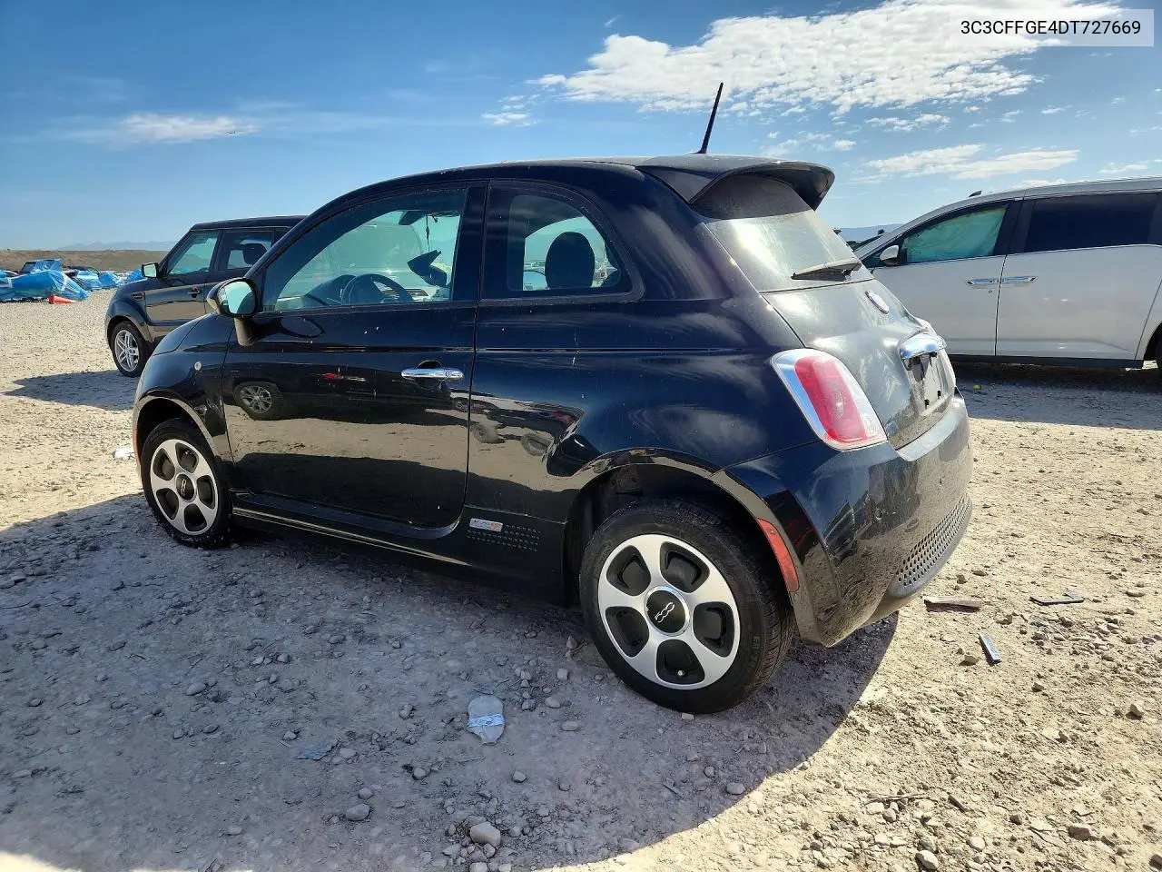 2013 Fiat 500 Electric VIN: 3C3CFFGE4DT727669 Lot: 50508676