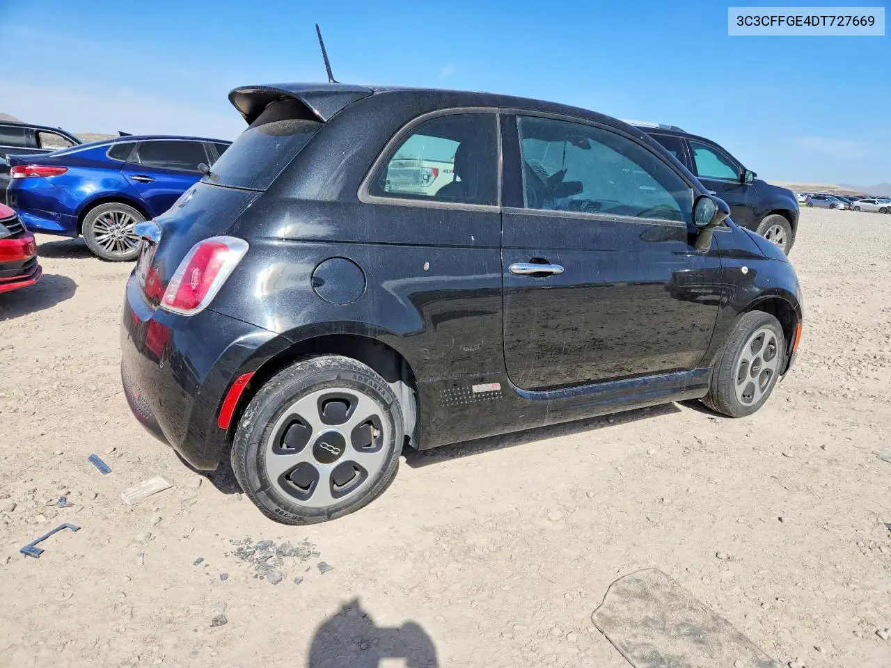 2013 Fiat 500 Electric VIN: 3C3CFFGE4DT727669 Lot: 50508676