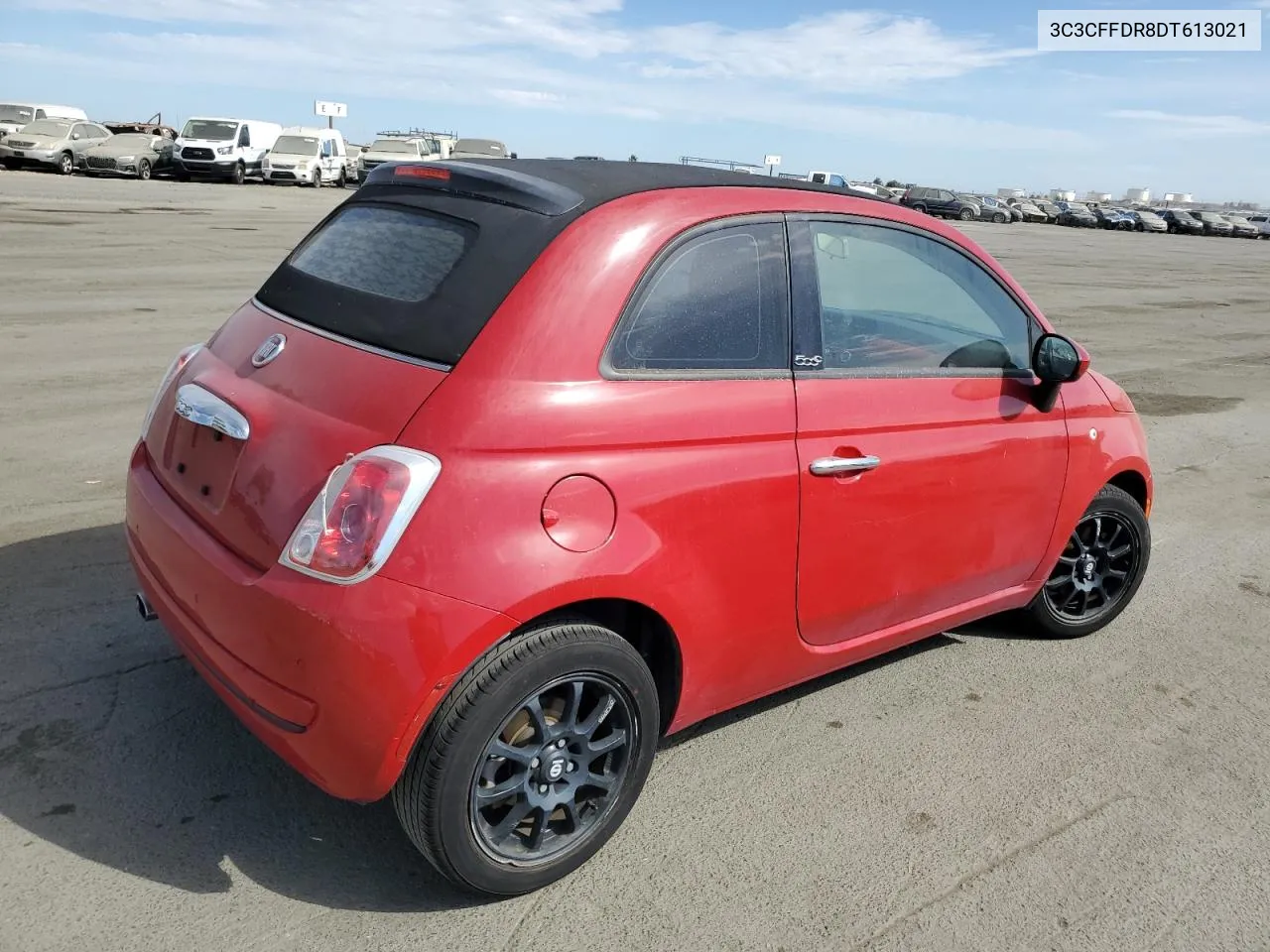 3C3CFFDR8DT613021 2013 Fiat 500 Pop