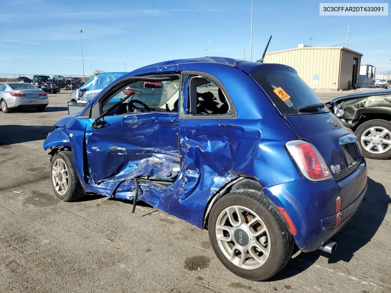 3C3CFFAR2DT633091 2013 Fiat 500 Pop
