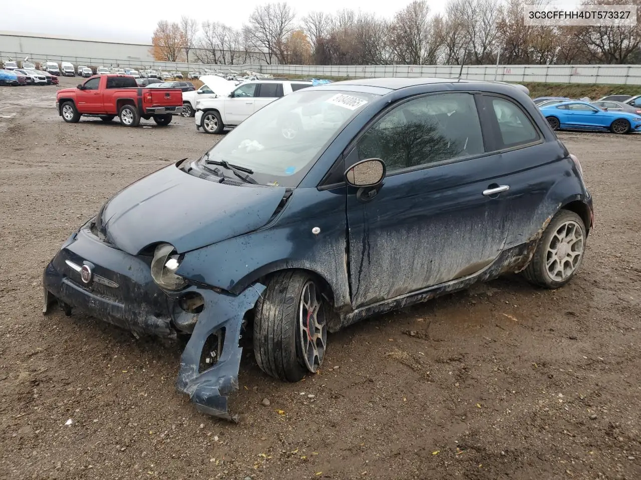 3C3CFFHH4DT573327 2013 Fiat 500 Sport