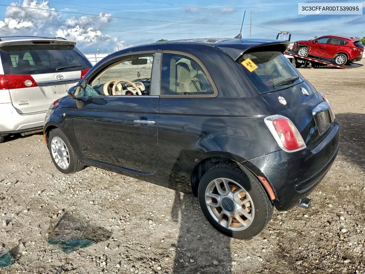3C3CFFAR0DT539095 2013 Fiat 500 Pop