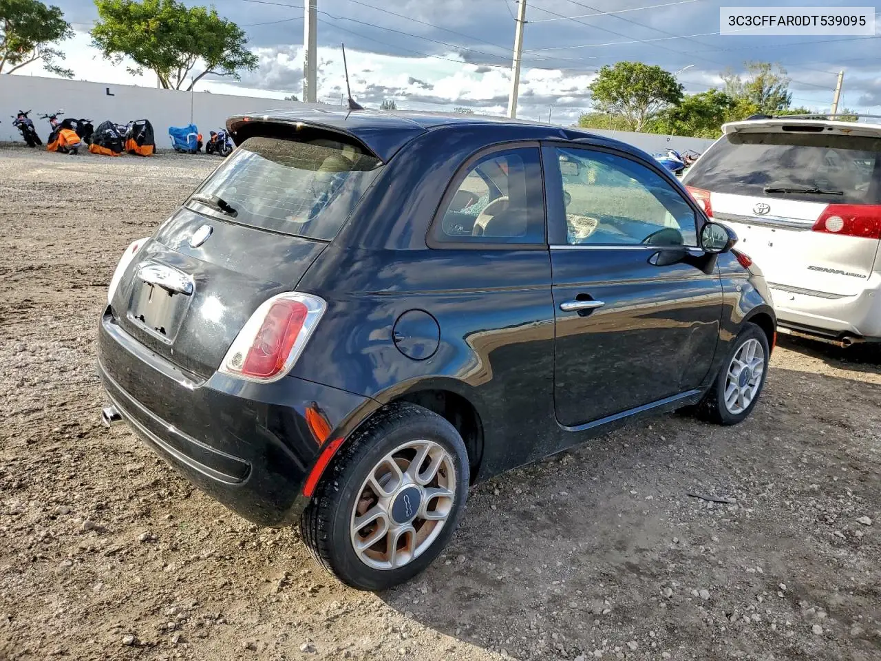 3C3CFFAR0DT539095 2013 Fiat 500 Pop