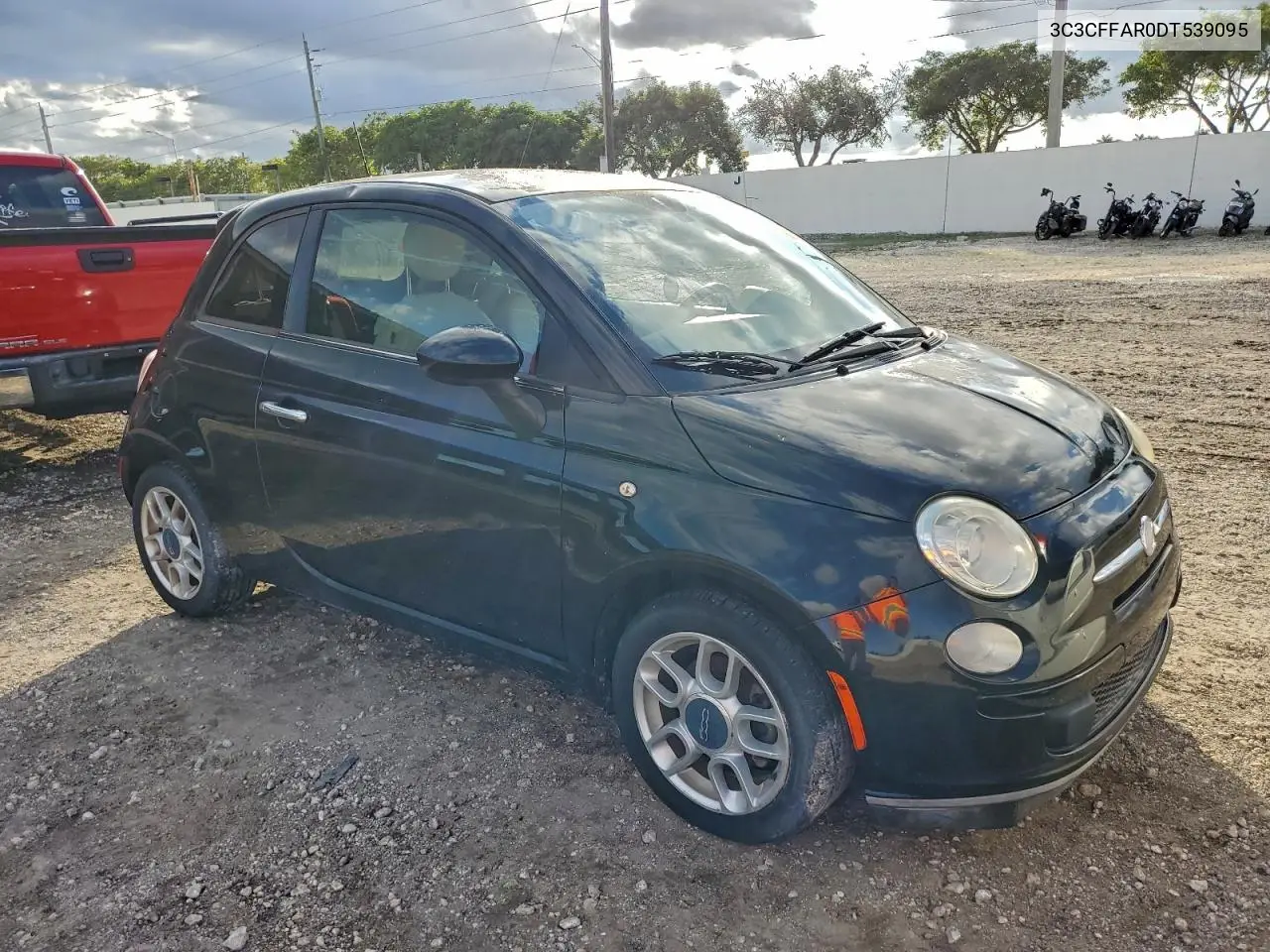 3C3CFFAR0DT539095 2013 Fiat 500 Pop