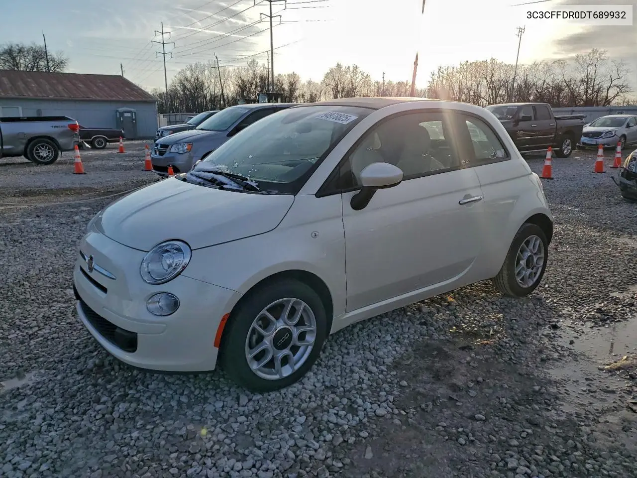 3C3CFFDR0DT689932 2013 Fiat 500 Pop