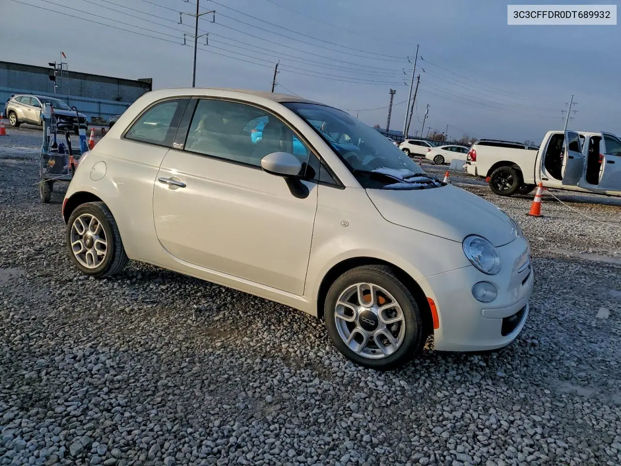 3C3CFFDR0DT689932 2013 Fiat 500 Pop